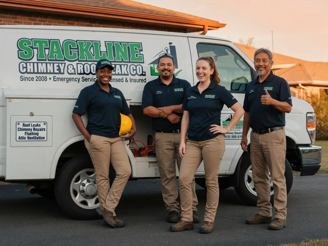 Chimney flashing repair company in Englewood, KS